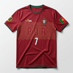 Portugal Custom Jersey | Gold Cup