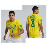 Brazil Custom Jersey | Gold Cup