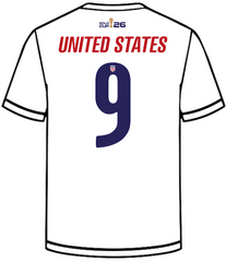 USA Custom Jersey | Gold Cup
