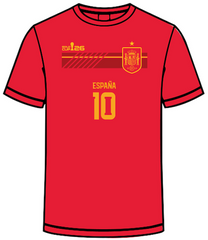 Spain Custom Jersey | Gold Cup