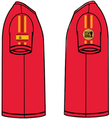 Spain Custom Jersey | Gold Cup