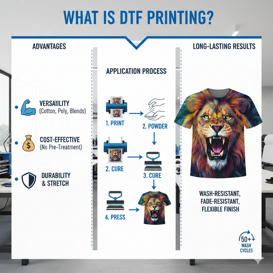 What Is DTF Printing? Advantages, Application Process, and Long-Lasting Results