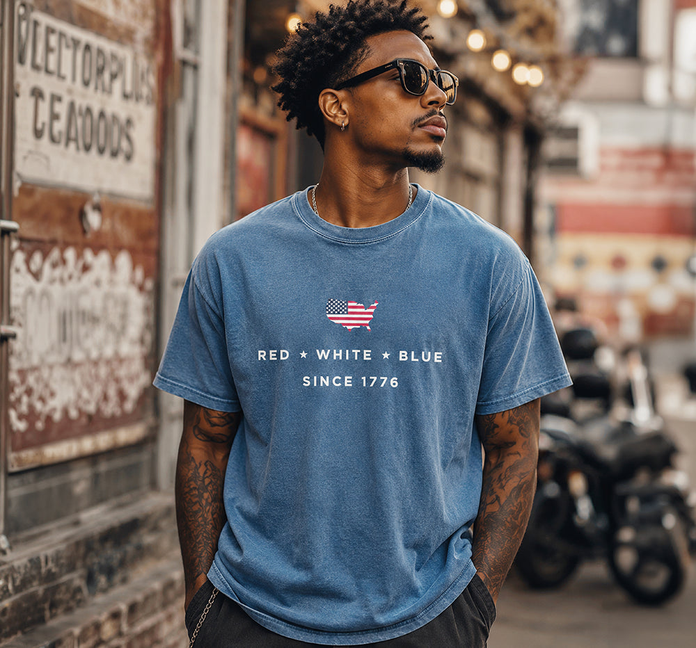 Custom USA 250th Anniversary T-Shirt
