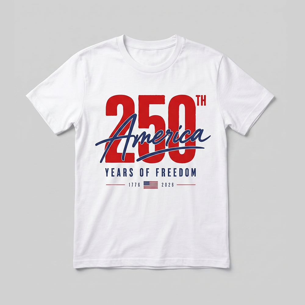 Custom USA 250th Anniversary T-Shirt