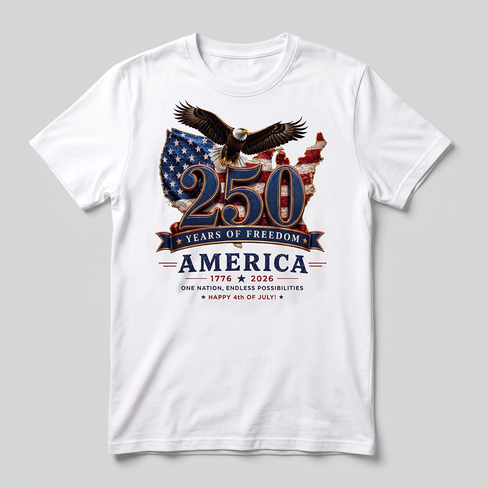 Custom USA 250th Anniversary T-Shirt