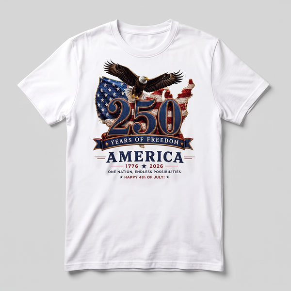 Custom USA 250th Anniversary T-Shirt