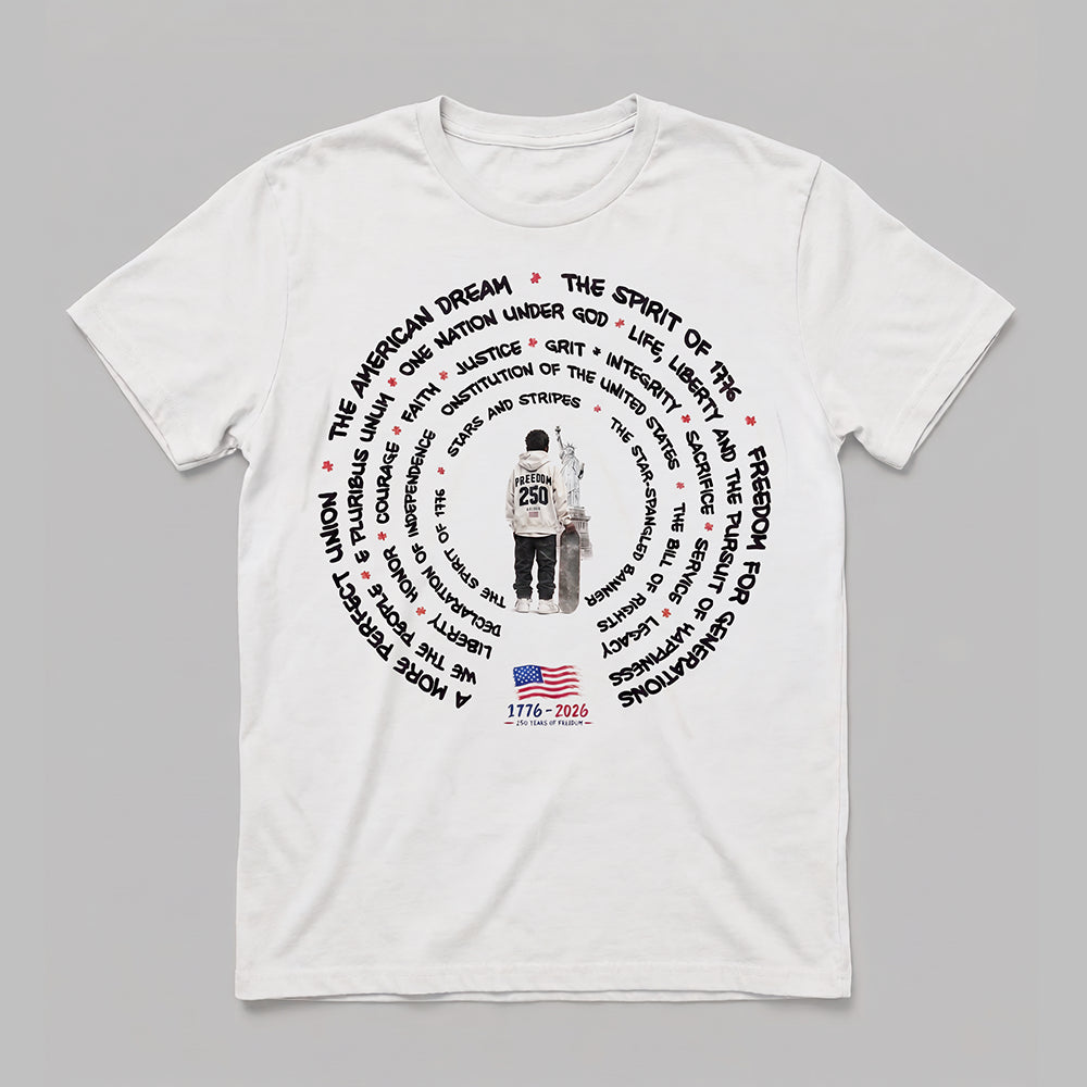 Custom USA 250th Anniversary T-Shirt