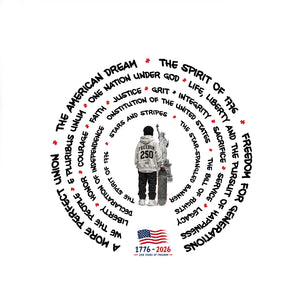 Custom USA 250th Anniversary T-Shirt