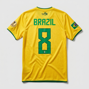 Brazil Custom Jersey | Gold Cup
