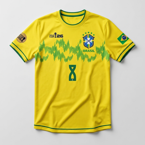 Brazil Custom Jersey | Gold Cup