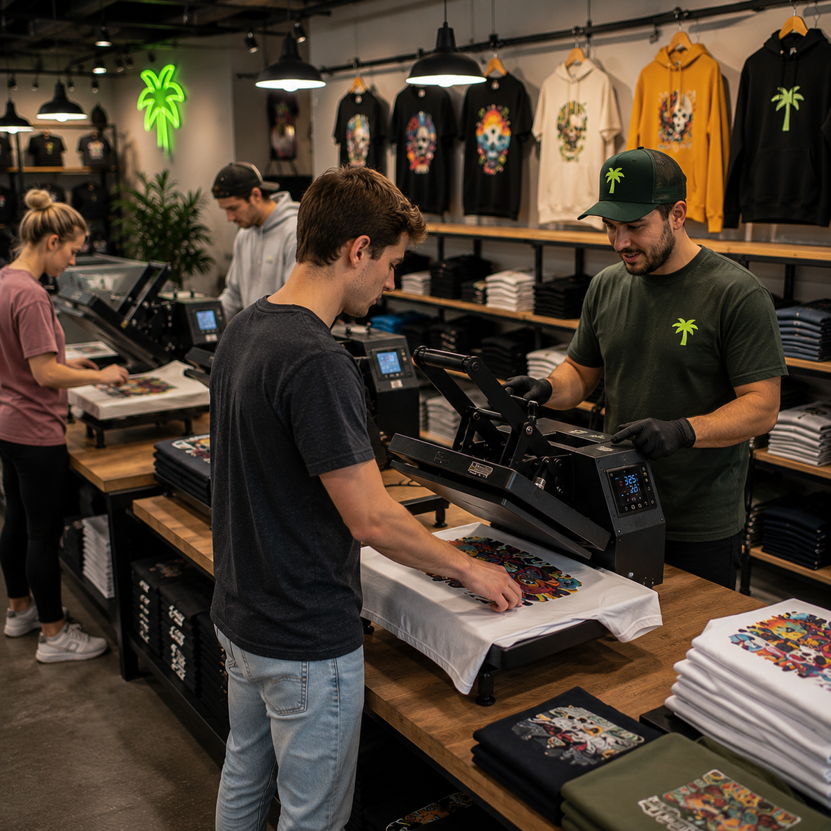 Heat Press Service