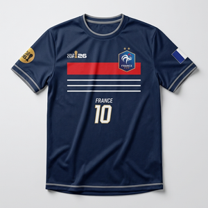 France Custom Jersey | Gold Cup