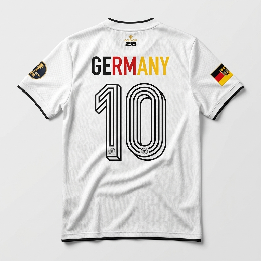Germany Custom Jersey | Gold Cup
