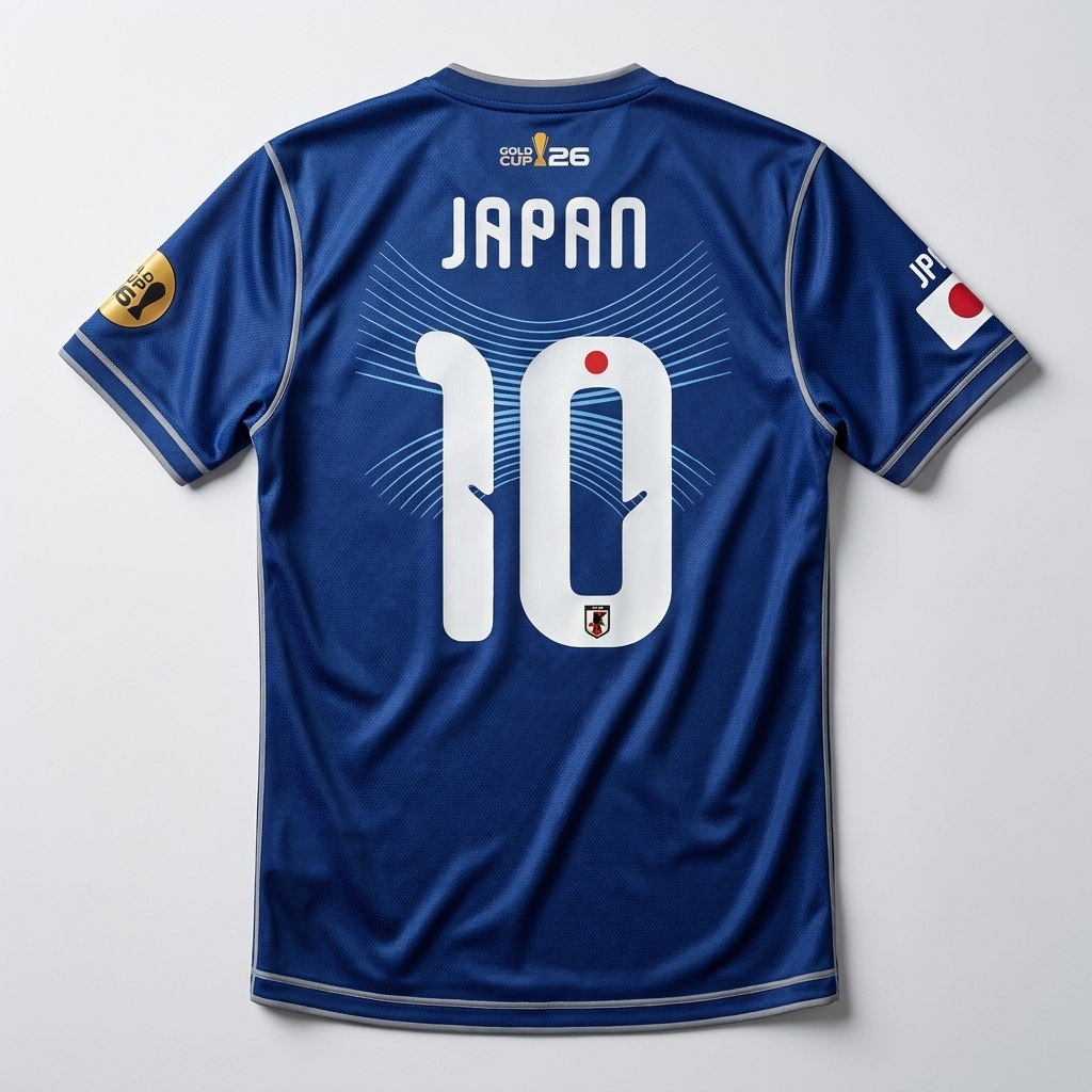Japan Custom Jersey | Gold Cup