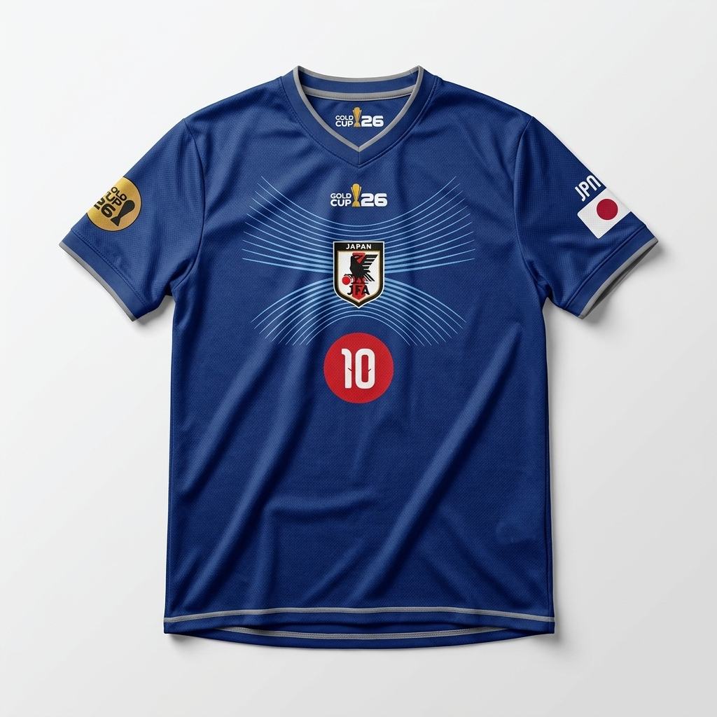 Japan Custom Jersey | Gold Cup