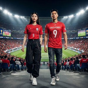 South Korea Custom Jersey | Gold Cup