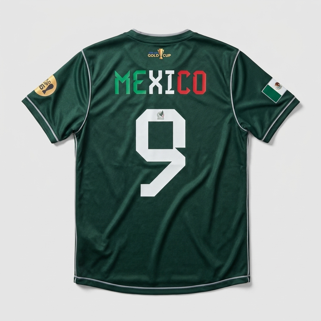 Mexico Custom Jersey | Gold Cup