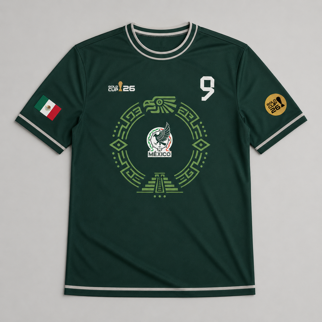 Mexico Custom Jersey | Gold Cup
