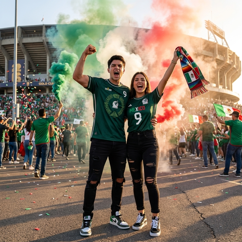 Mexico Custom Jersey | Gold Cup