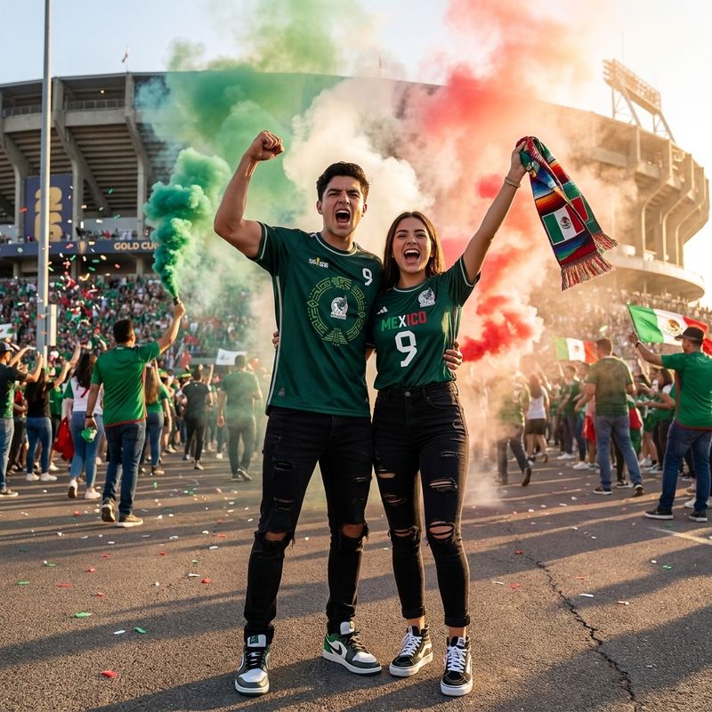 Mexico Custom Jersey | Gold Cup