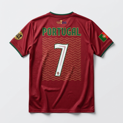 Portugal Custom Jersey | Gold Cup