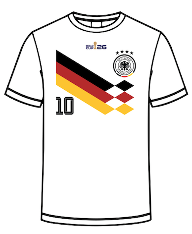 Germany Custom Jersey | Gold Cup