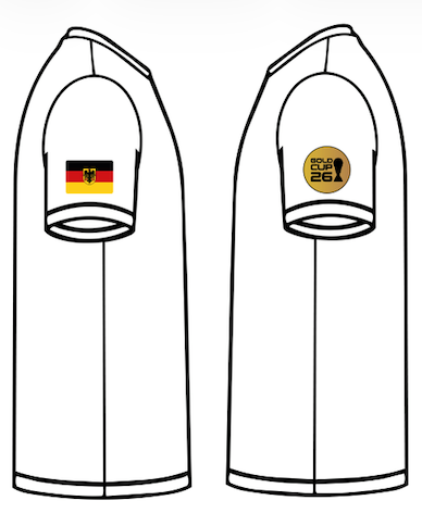 Germany Custom Jersey | Gold Cup