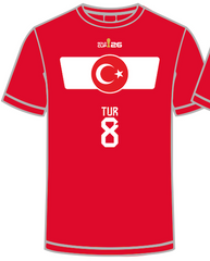Turkiye Custom Jersey | Gold Cup