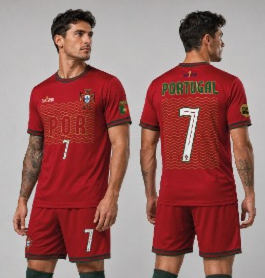 Portugal Custom Jersey | Gold Cup