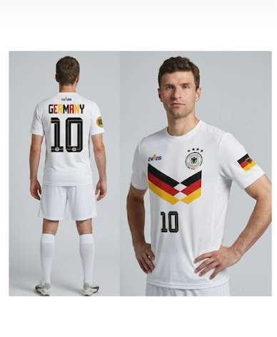 Germany Custom Jersey | Gold Cup