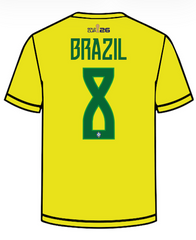 Brazil Custom Jersey | Gold Cup