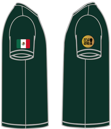 Mexico Custom Jersey | Gold Cup