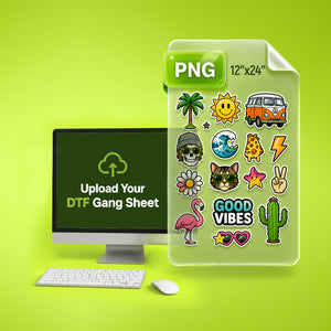 Upload Your Own DTF Gang Sheet