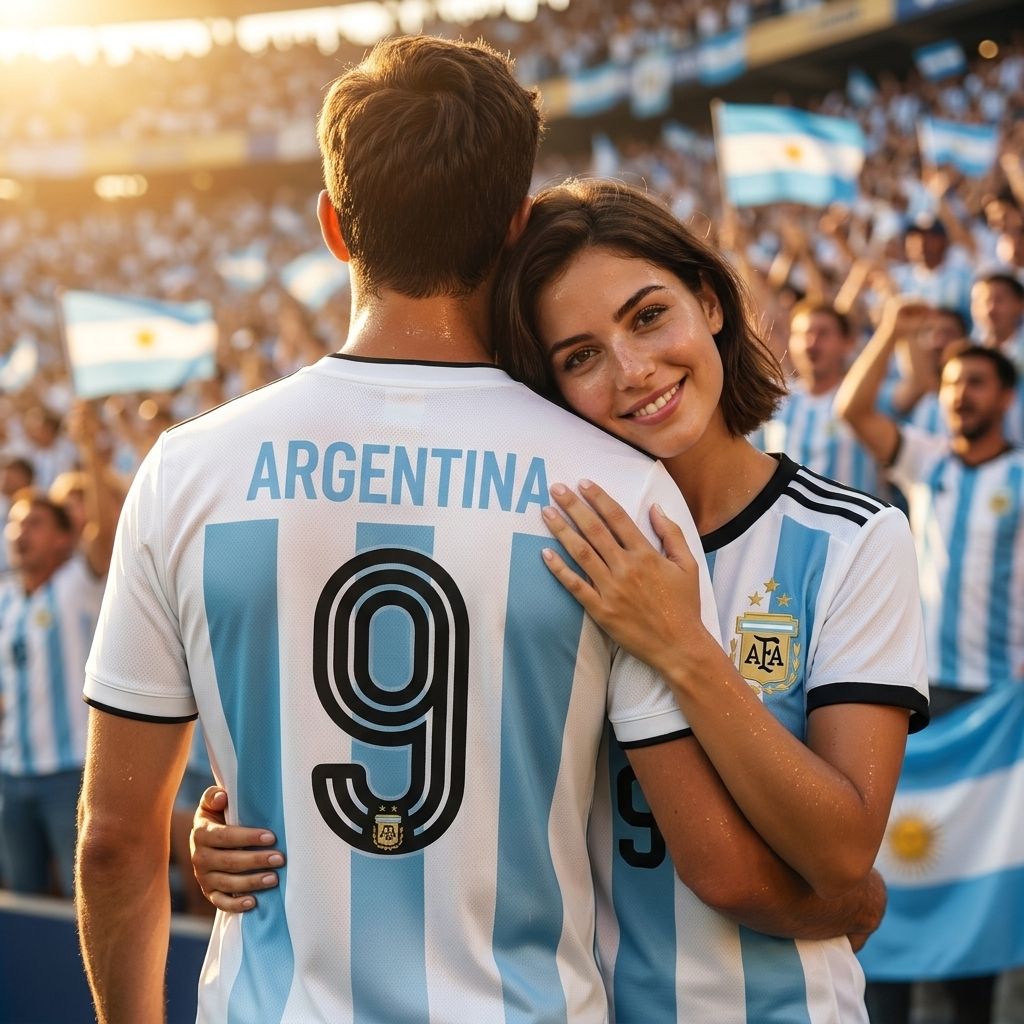 Argentina Custom Jersey | Gold Cup