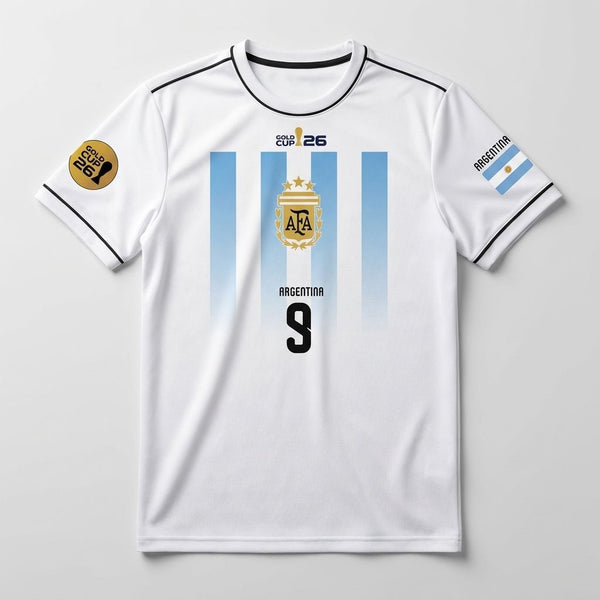 Argentina Custom Jersey | Gold Cup