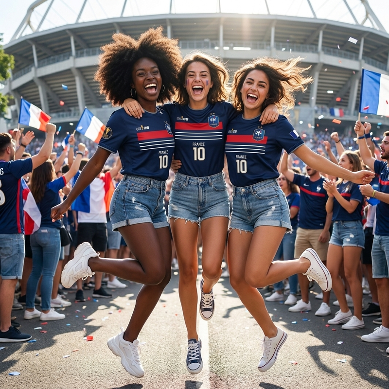 France Custom Jersey | Gold Cup